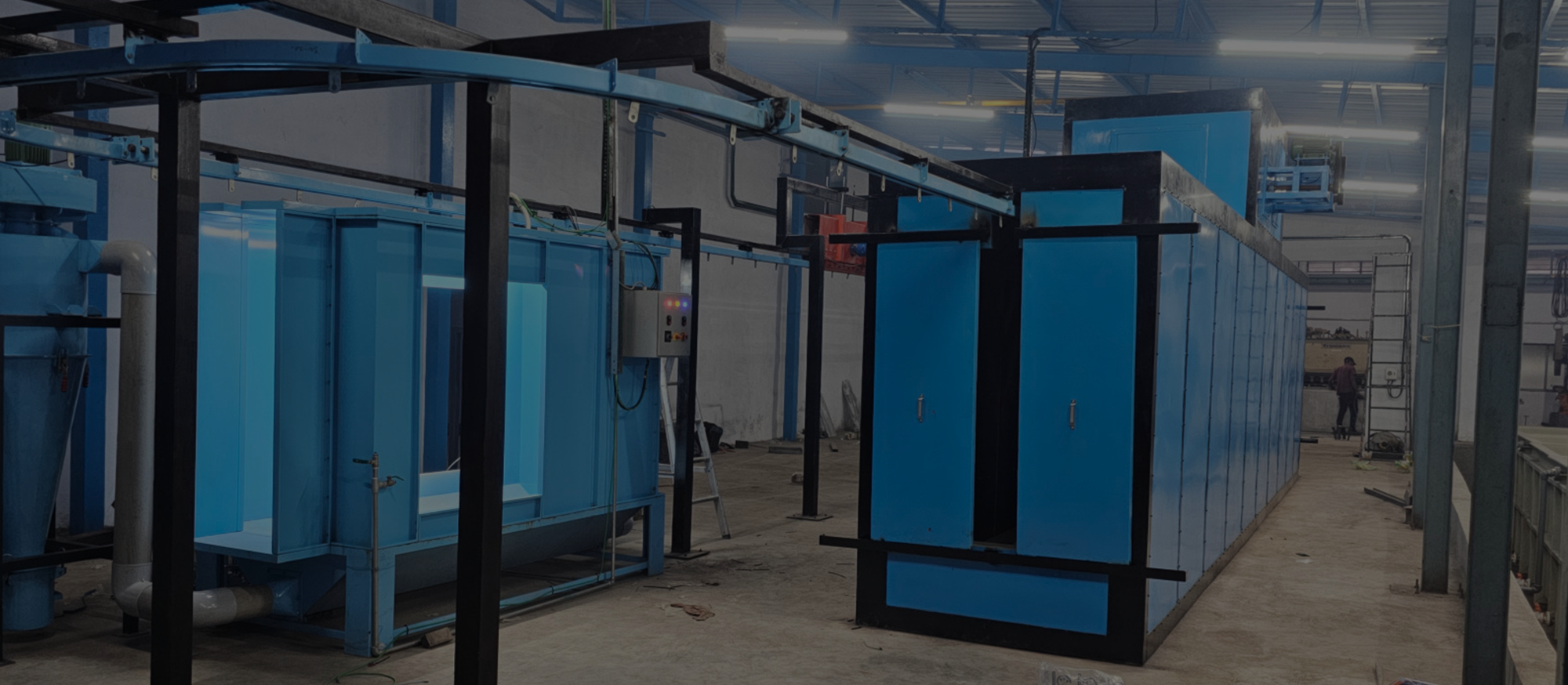 Conveyorised Powder Coating Plant