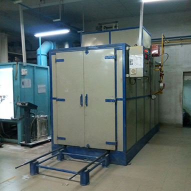 Batch Type Powder Coating Plant