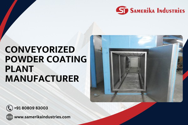 Conveyorized Powder Coating Plant Manufacturer